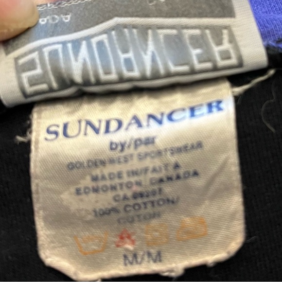 Cotton Hoodie~Kananaskis Country (Alberta)~Size M-Black - Picture 6 of 6